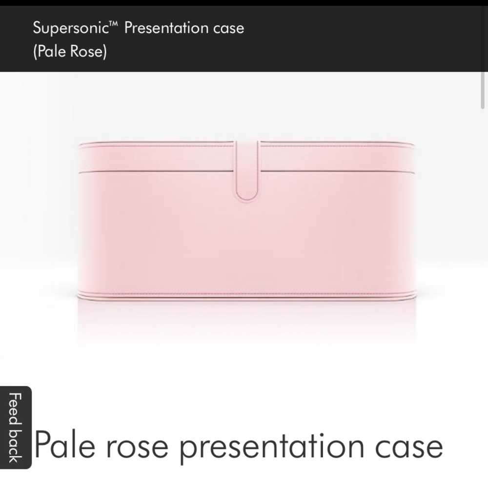 Dyson Supersonic Case in Pale Rose